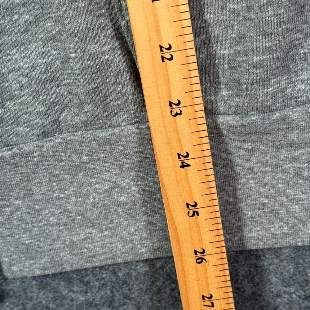 Aviator Nation Mens 5-Stripe Zip Up Hoodie Heather Grey Rainbow Size M NWOT - Picture 6 of 8